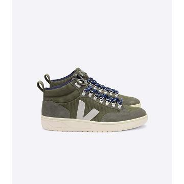 Olive Women's Veja RORAIMA B-MESH High Tops | AU 357ZUT